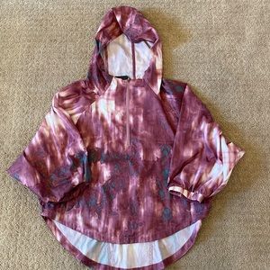 The North Face poncho